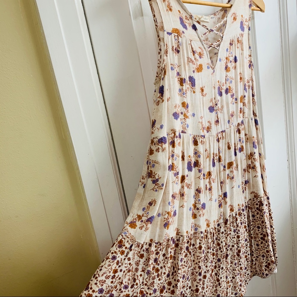 Boho Tiered Floral Dress/Tunic
